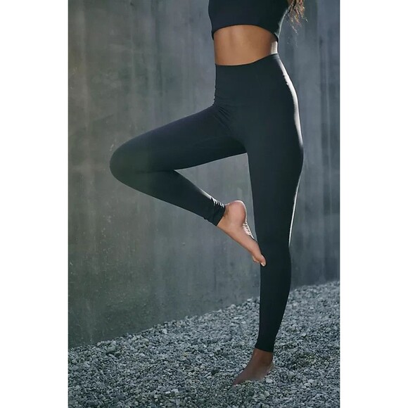 Free People Pants - FP Movement x Hatch XS Never Better Full Length Leggings Black High Rise NWT